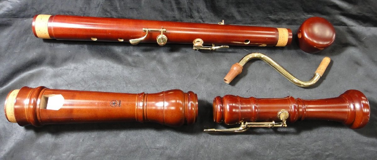 【中古】YAMAHA ヤマハ YRB-42 Bass Recorder バスリコーダー JUNK ジャンク 現状渡しの画像2