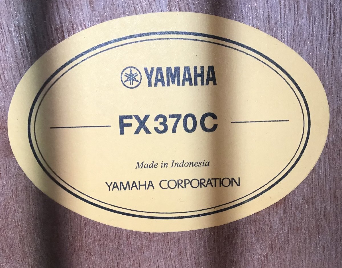 【中古】YAMAHA ヤマハ FX370C エレアコ ノーメンテ 現状渡し_画像7