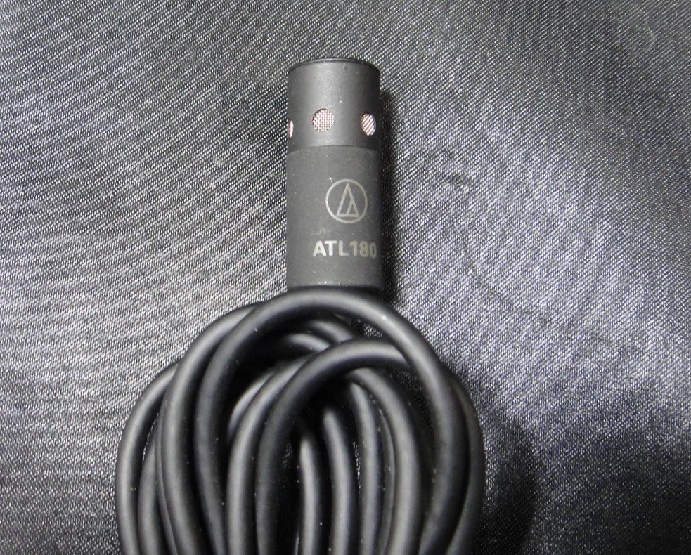 [ used ]audio-technica Audio Technica ATL180 AT8533x condenser microphone JUNK Junk present condition delivery 