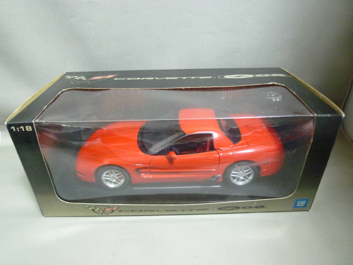 Aa 1/18 シボレー コルベット Z06 C5 2001 レッド Chevrolet Corvette オートアートの画像5