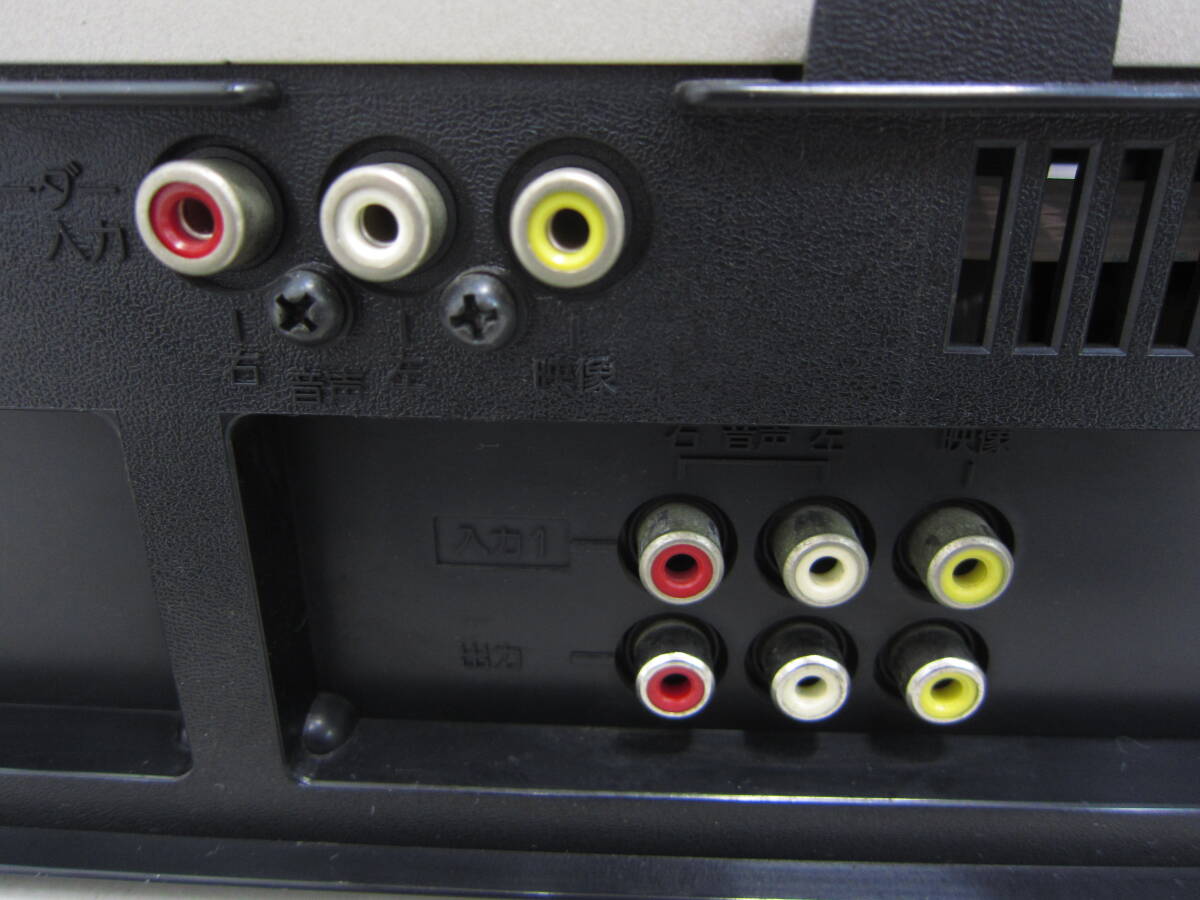 【SONY ビデオカセットレコーダー 2002年製 SLV-NR500】ソニー ビデオカセット再生確認済 中古品_画像6