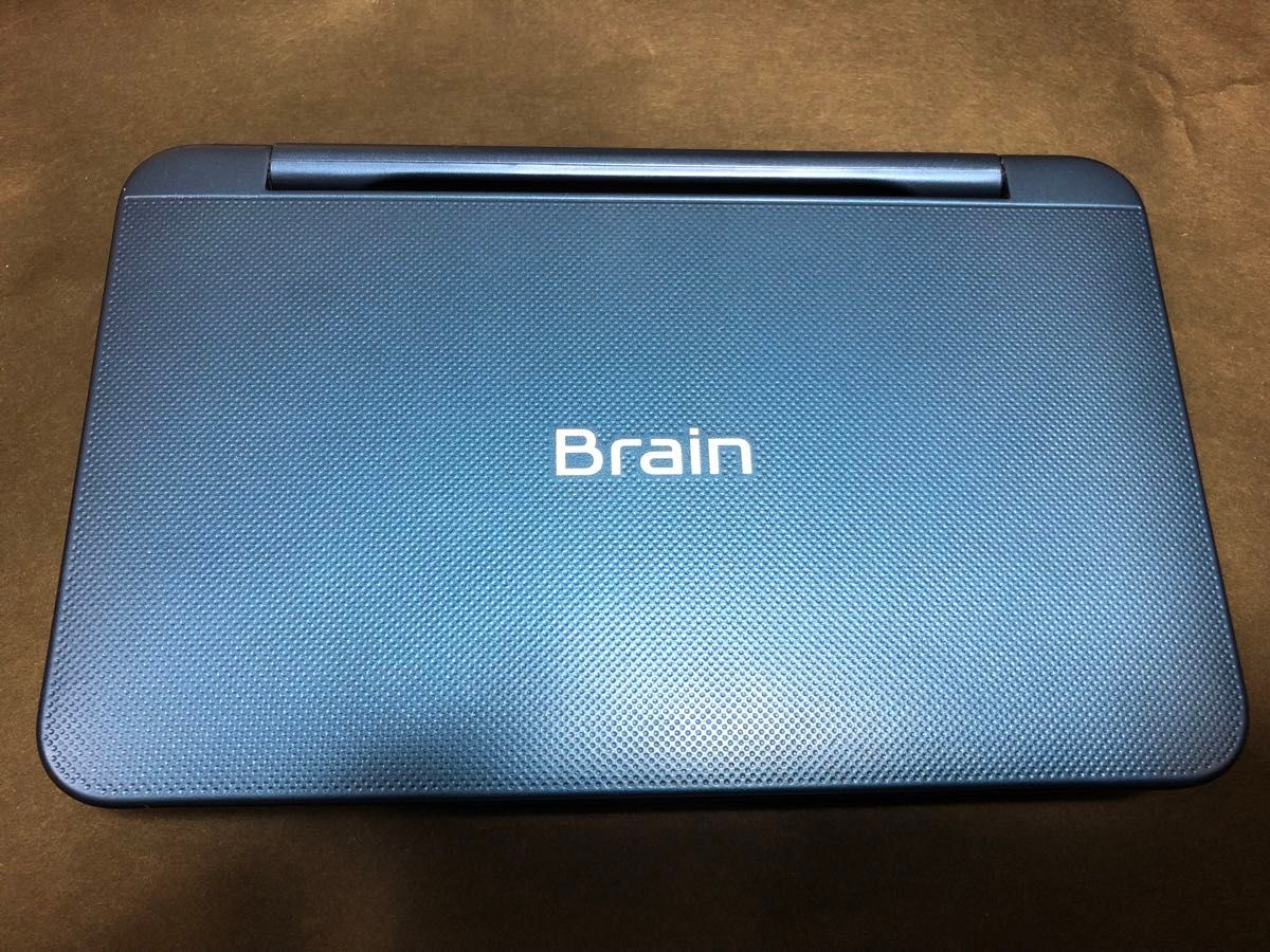 展示品　保証あり　SHARP シャープ PW-H2 電子辞書 Brain 高校生モデル ネイビー