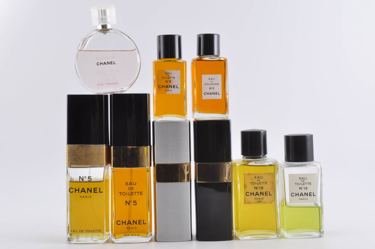 CHANEL 香水　9点セット　シャネル　未使用あり　CHANCE　チャンス　オー　タンドル　№5　№19　オートトワレ_画像1