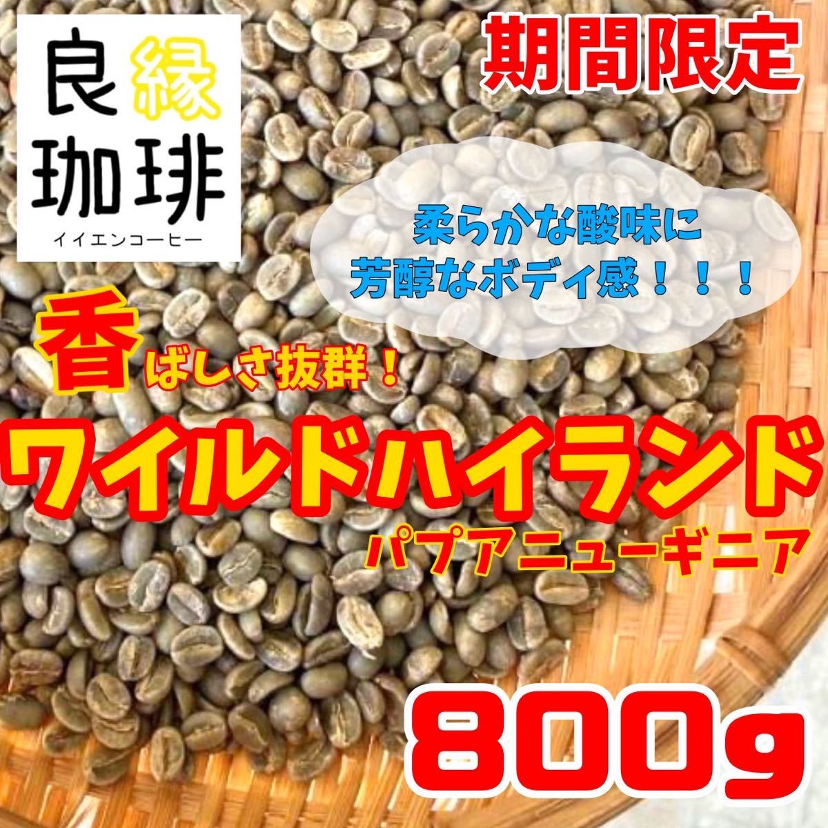 生豆 800g パプアニューギニア ワイルドハイランド スペシャリティ コーヒー スペシャル coffee