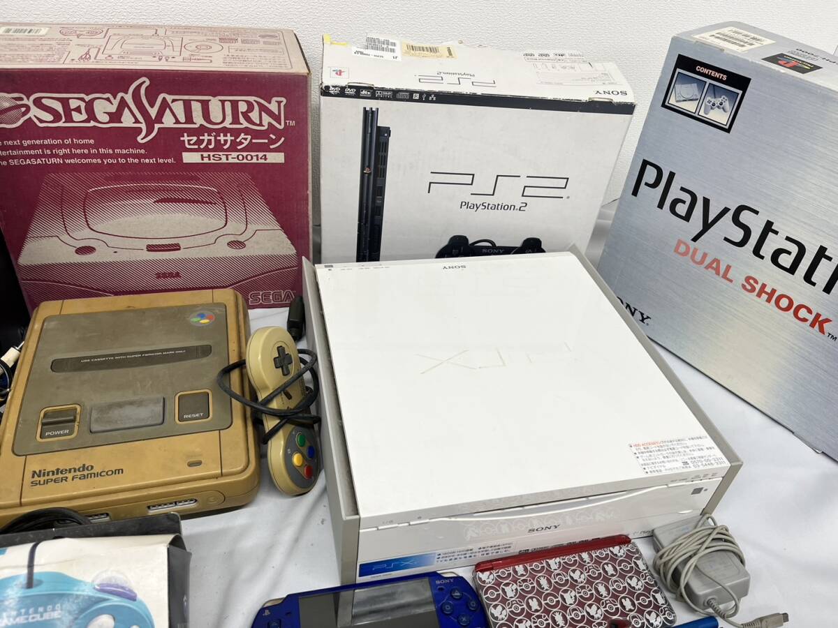 ◆ゲーム機 18点 カセット 62点 まとめて セット PSP PS2 PS3 スーパーファミコン セガサターン ゲームキューブ プレイステーションなど◆の画像4