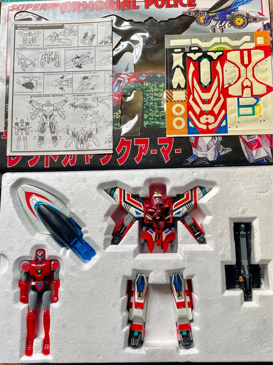 美品 海外版 機甲警察メタルジャック ハイパーレッドジャック 美品 海外版 機甲警察メタルジャック ハイパーレッドジャック