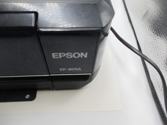 EPSON カラリオプリンター EP-805A [ブラック]　ジャンク品_画像4