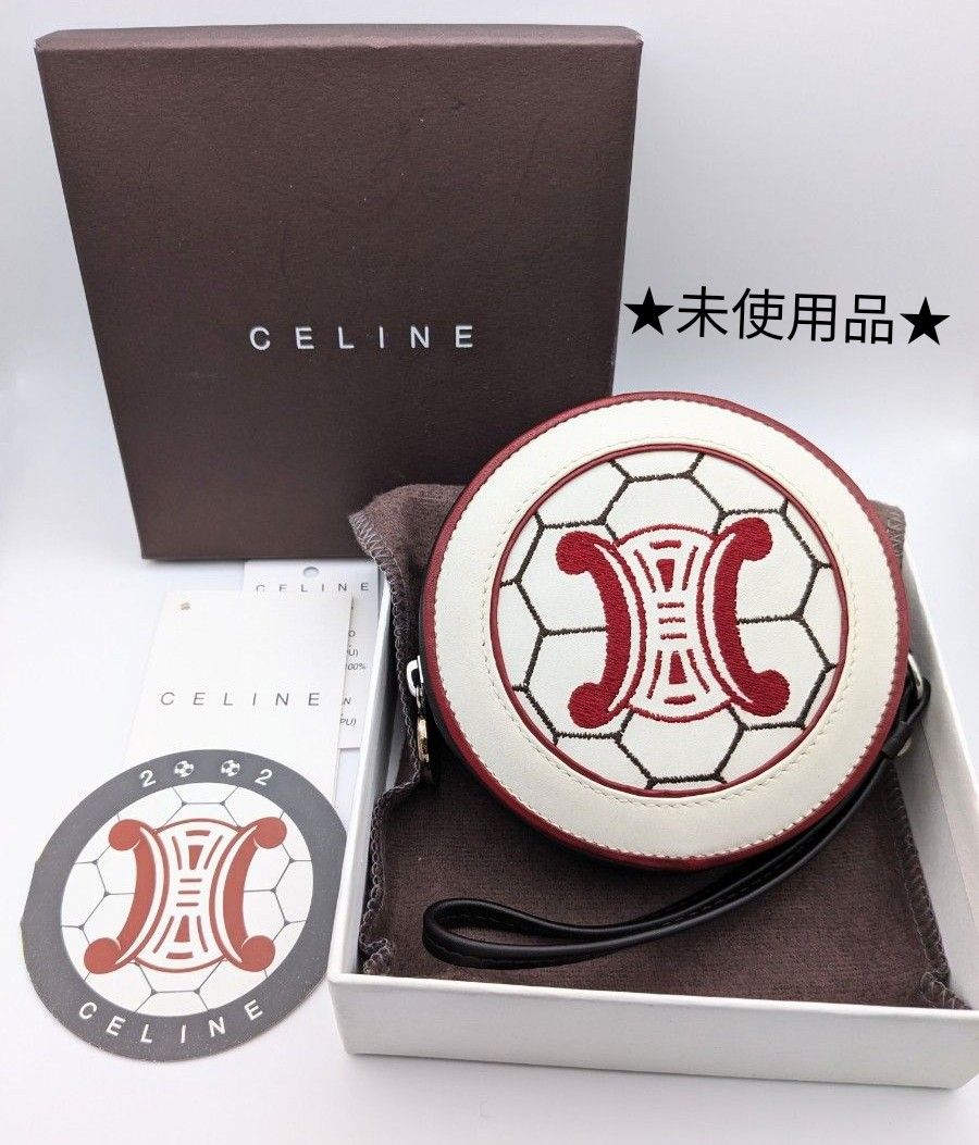 未使用品 セリーヌ CELINE 限定 小銭入れ コインケース 保存袋 箱付