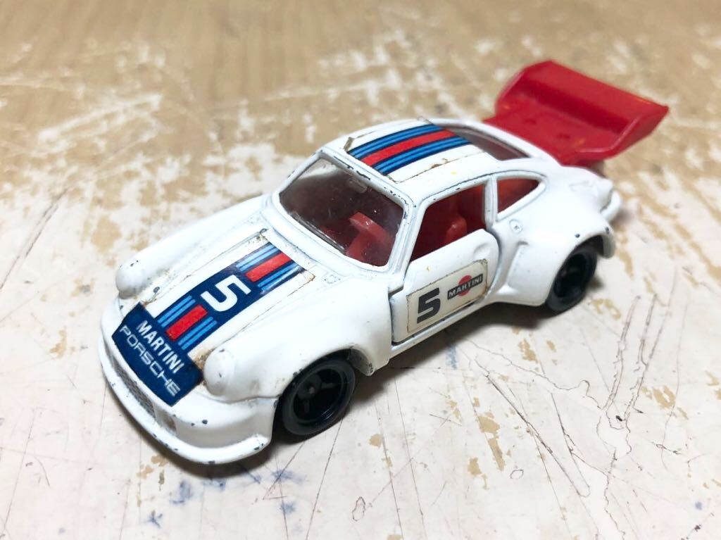 ∵ トミカ PORSCHE 935 TURBO ポルシェ 935 ターボ No.F31 1/61 ミニカー 1977年 当時物 ビンテージ レトロ 絶版 青箱 TOMICA_画像1