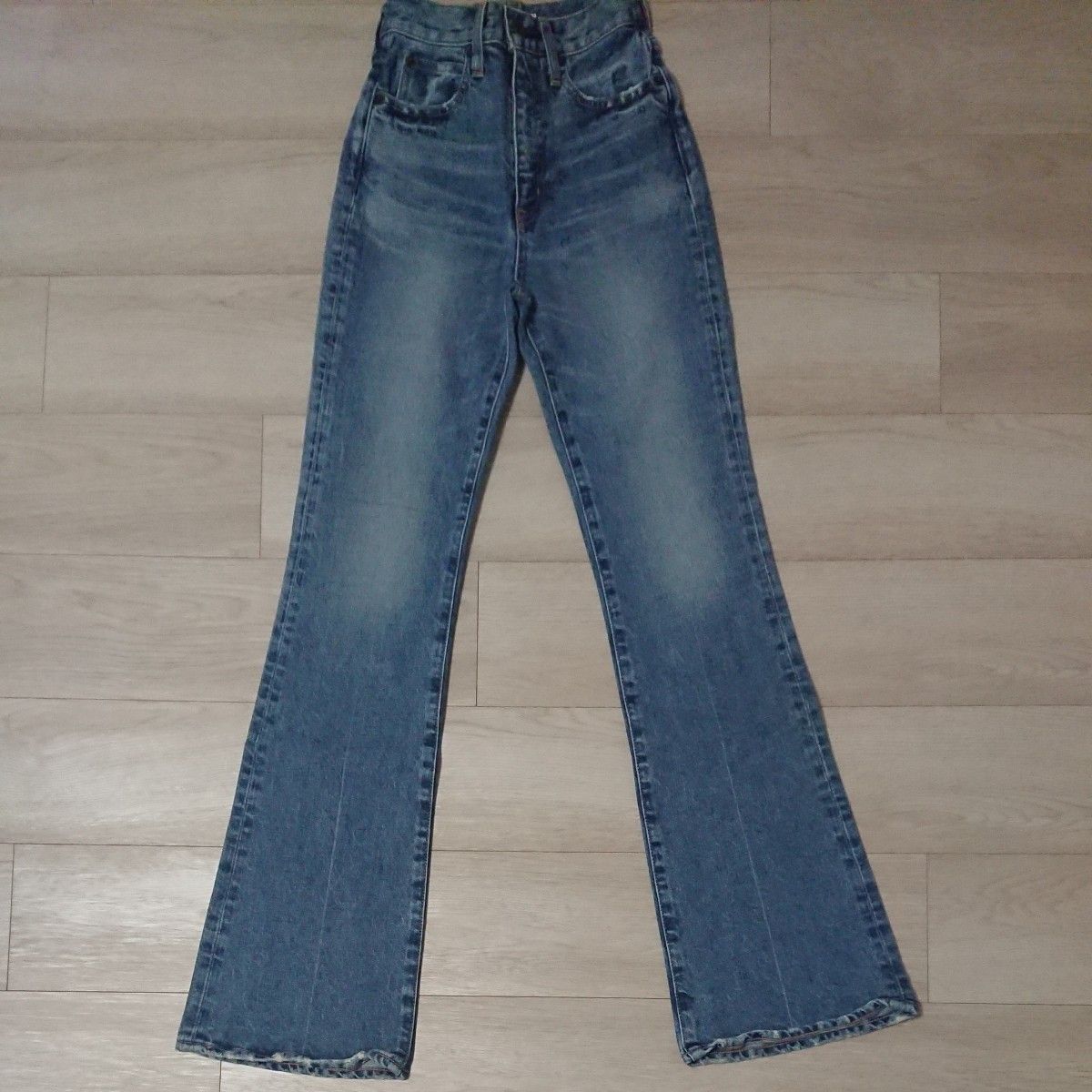 moussy マウジー MVS FLARE(L) フレア デニムパンツ 23インチ moussy マウジー MVS FLARE(L) フレア デニムパンツ 23インチ