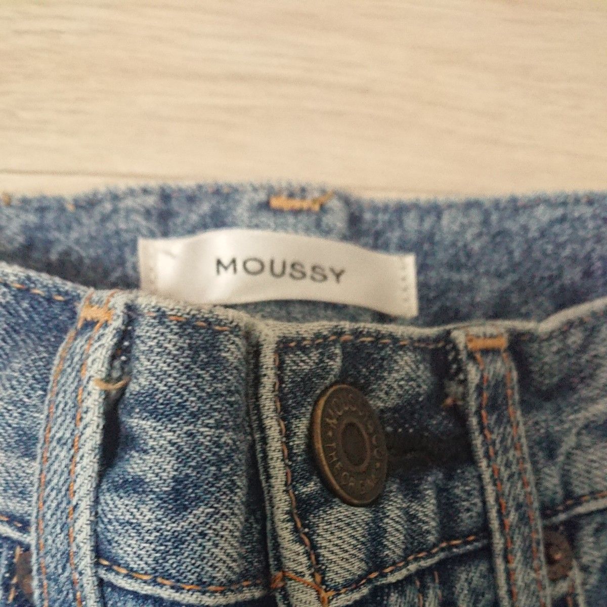 moussy マウジー MVS FLARE(L) フレア デニムパンツ 23インチ moussy マウジー MVS FLARE(L) フレア デニムパンツ 23インチ