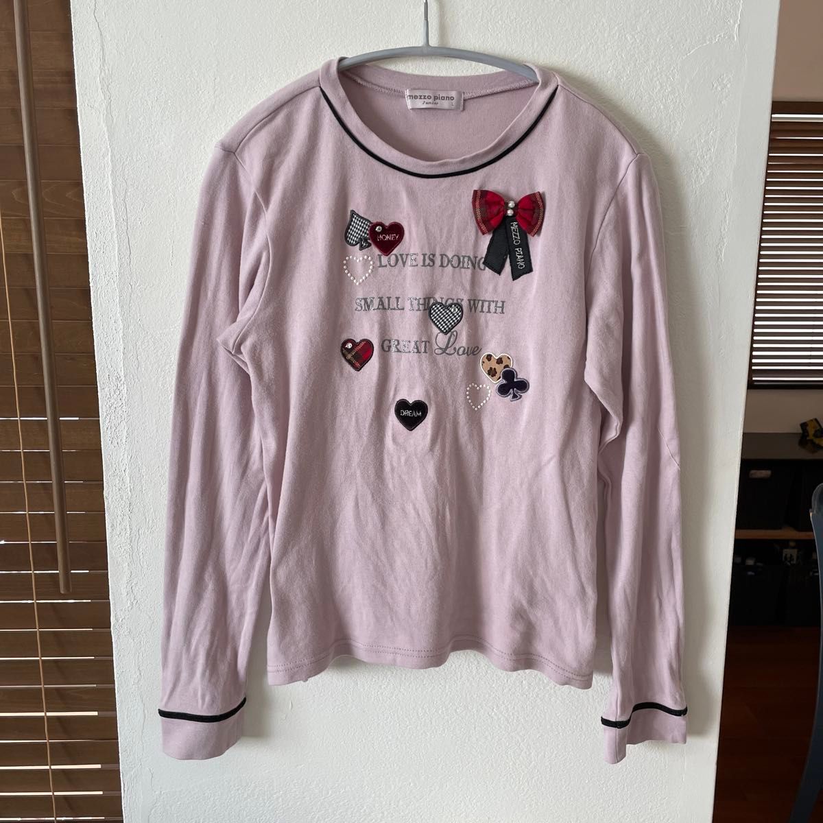 メゾピアノ 長袖Tシャツ 子ども服 160|Yahoo!フリマ(旧PayPay メゾピアノ 長袖Tシャツ 子ども服 160|Yahoo!フリマ(旧PayPay