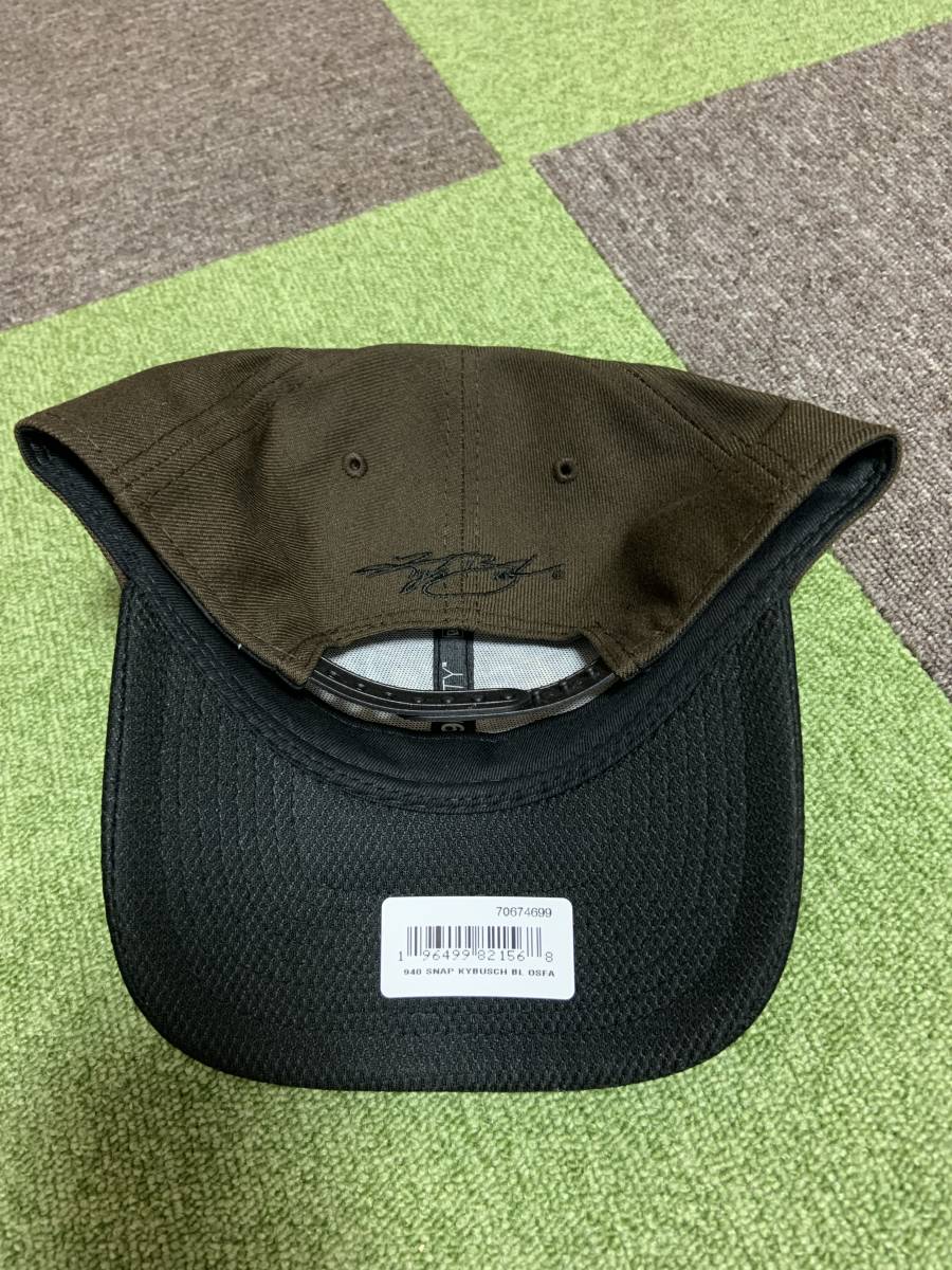 【NEW ERA】（ニューエラ）Kyle Busch 9FORTY Snapback Adjustable Hat - Brown/Black【未使用】【送料無料】_画像3