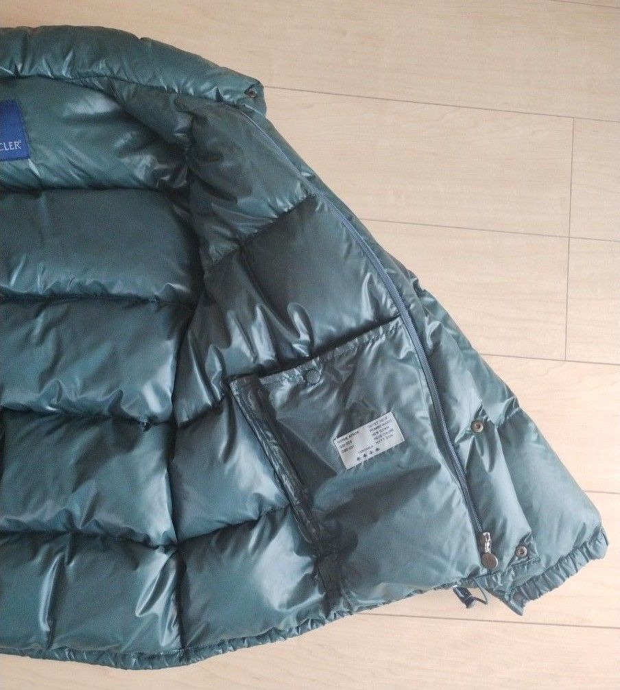 モンクレール MONCLER ダウンジャケット 青タグ サイズ表記３(XL)