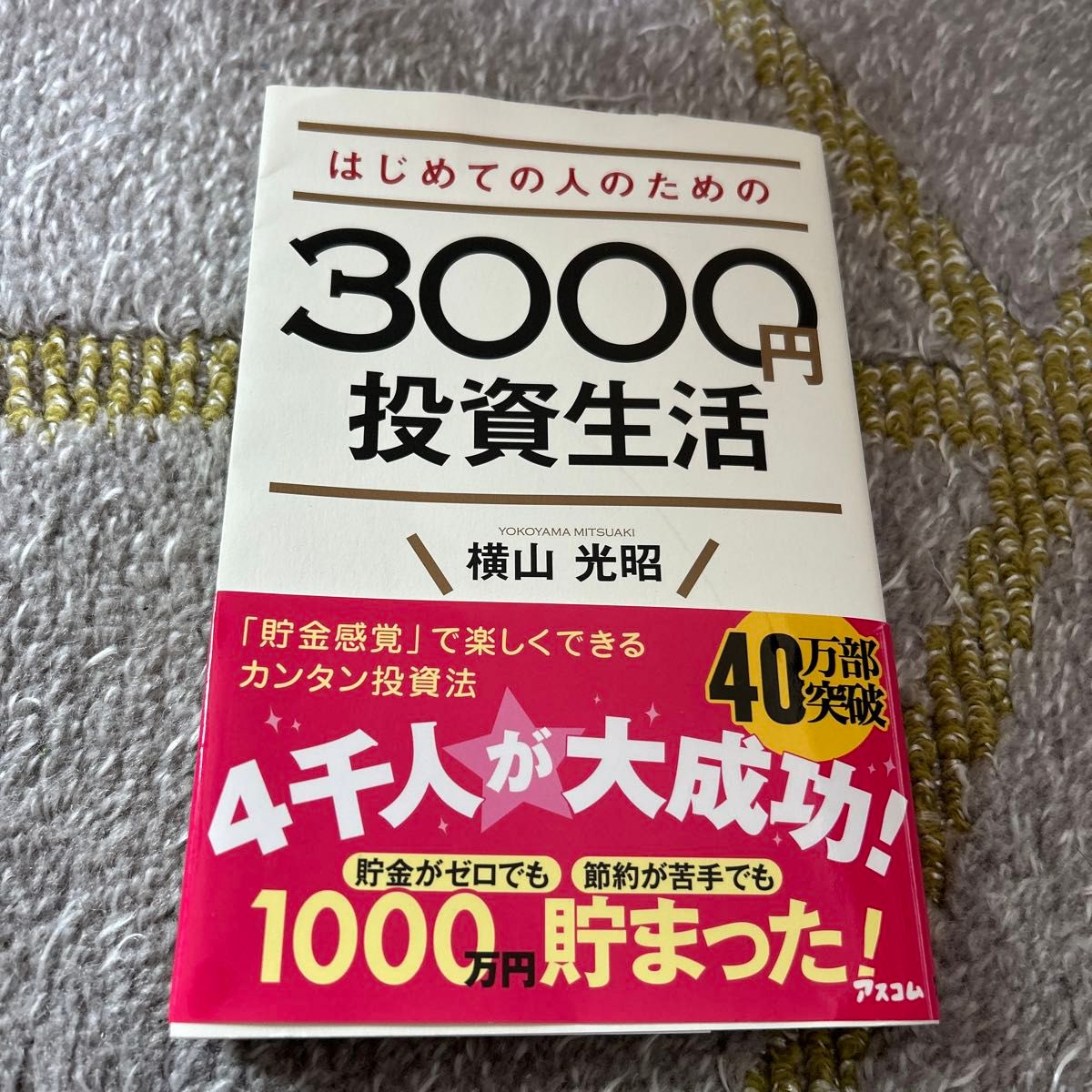 はじめての人のための３０００円投資生活 横山光昭／著