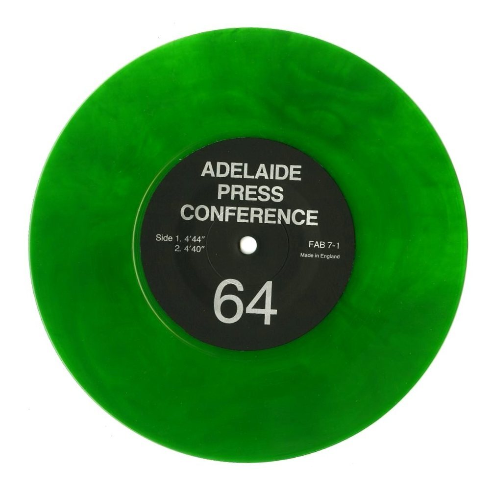 THE BEATLES/ 1964 ADELAIDE PRESS CONFERENCE緑マーブル(1EP)_画像1