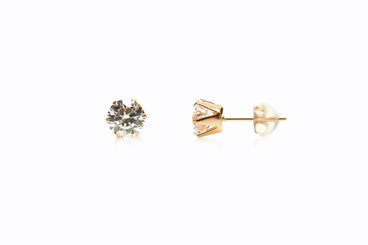 再入荷★4season定番のアイテム◆K18PG◆宝石店お墨付き◆ダイヤモンドピアス2.35ct 高級ピンクゴールド 新品 の画像1