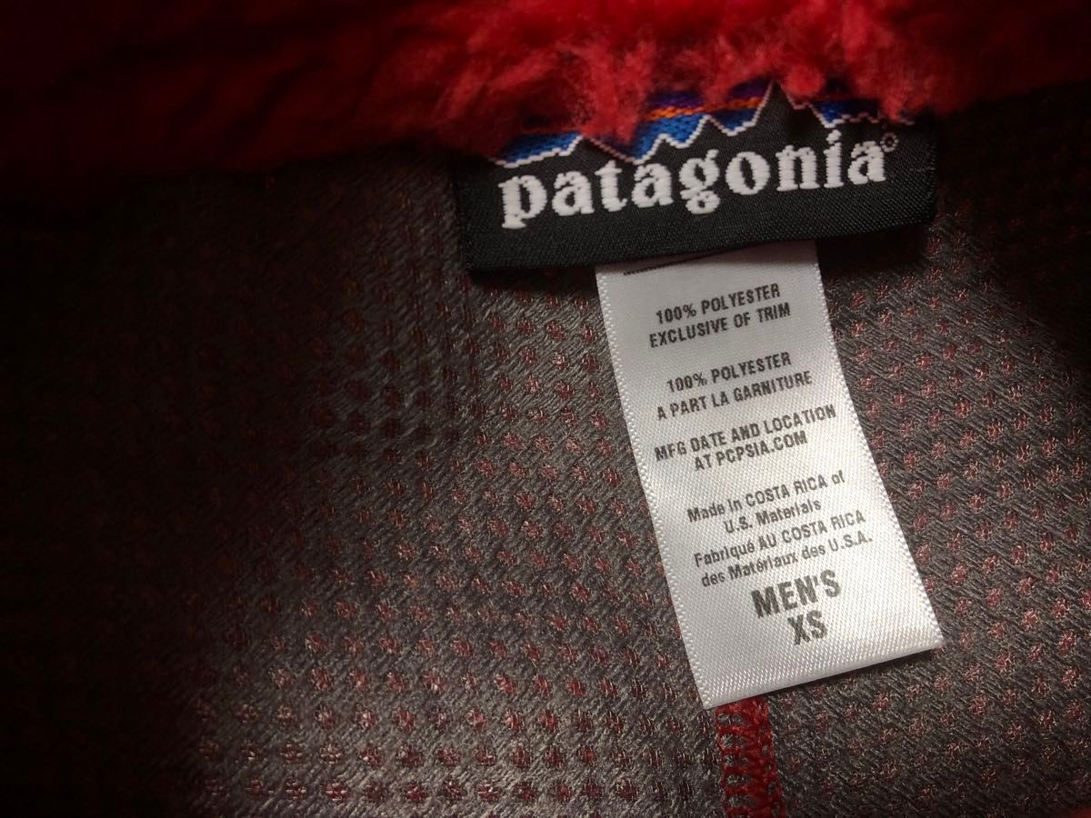 patagonia レトロX XS パタゴニア ベスト フリースベスト クラシック Classic Vest フリース レッド