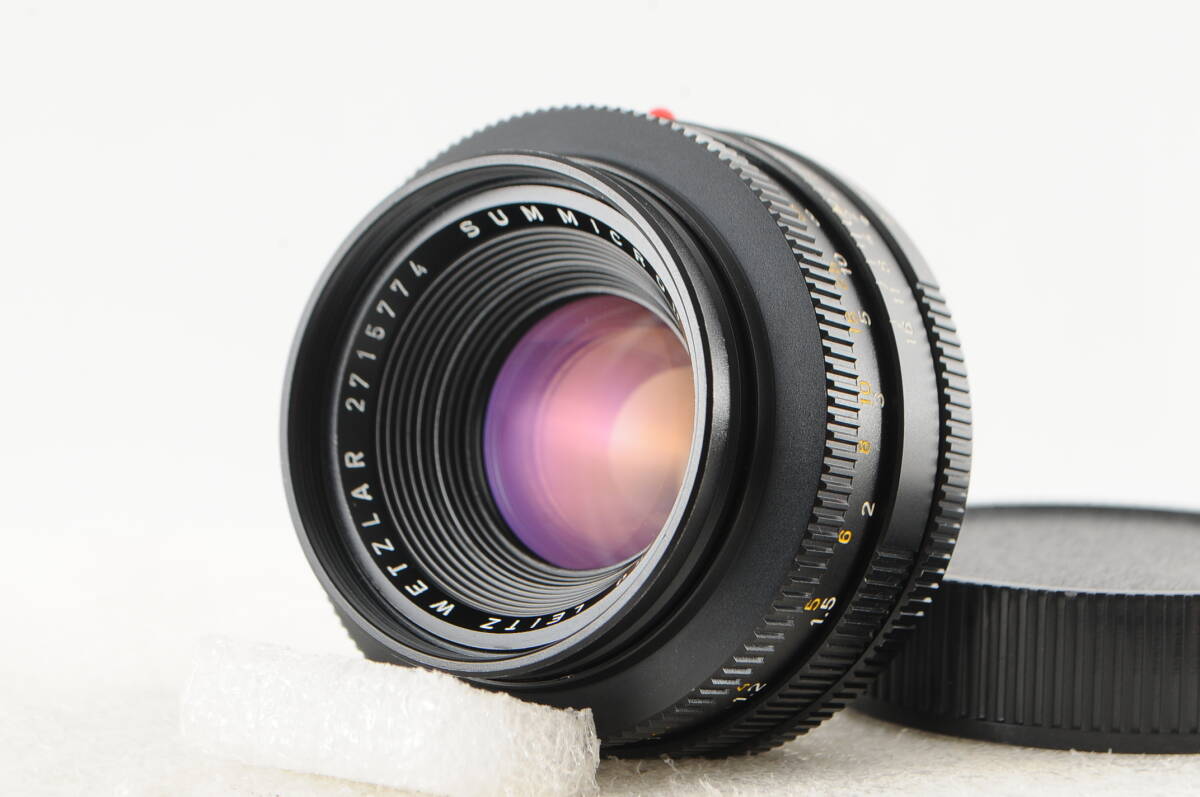 ◆極上美品◆ Leica ライカ SUMMICRON-R ズミクロン 50mm F2 2カム ★清潔感溢れる綺麗な外観! カビ・クモリ・キズ・スレなし! 完動品!_画像1