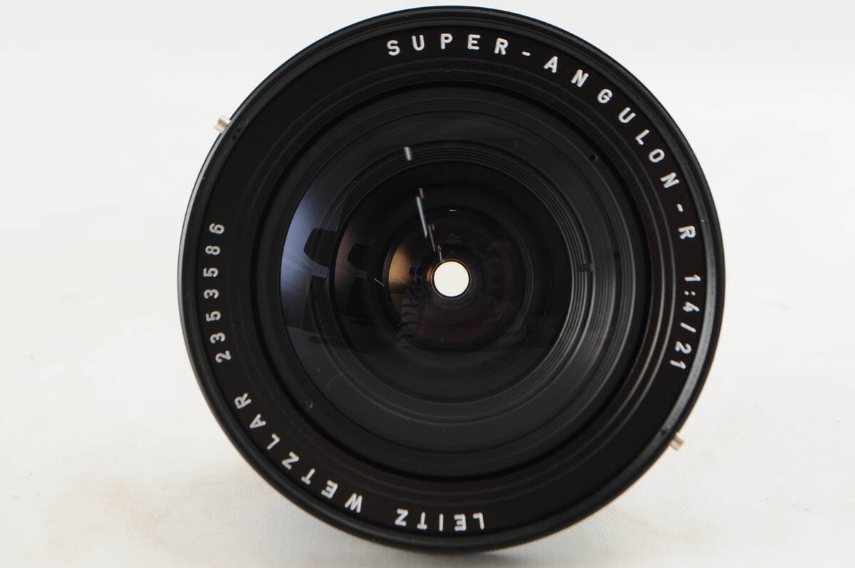 ◆極上美品◆ Leica ライカ SUPER-ANGULON-R 21mm F4 元箱 付属品 ★清潔感溢れる綺麗な外観! カビ・クモリ・キズ・スレなし! 完動品!の画像9