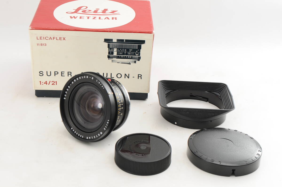 ◆極上美品◆ Leica ライカ SUPER-ANGULON-R 21mm F4 元箱 付属品 ★清潔感溢れる綺麗な外観! カビ・クモリ・キズ・スレなし! 完動品!の画像10