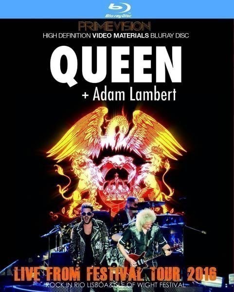 QUEEN+ADAM LAMBERT FESTIVAL TOUR 2016 blu-ray 　IN RIO LISBOA - PORTUGAL 5.20.2016_画像1