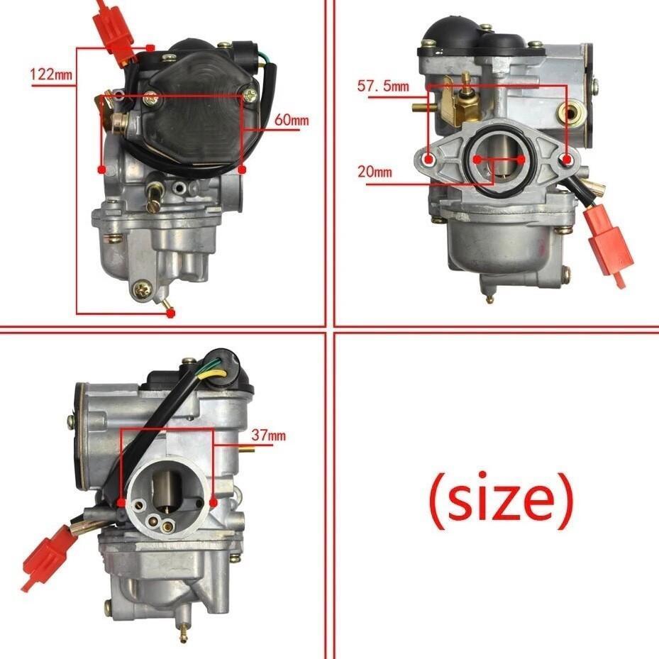 スズキ アドレスV100 キャブレター 修理 交換部品 社外の画像5