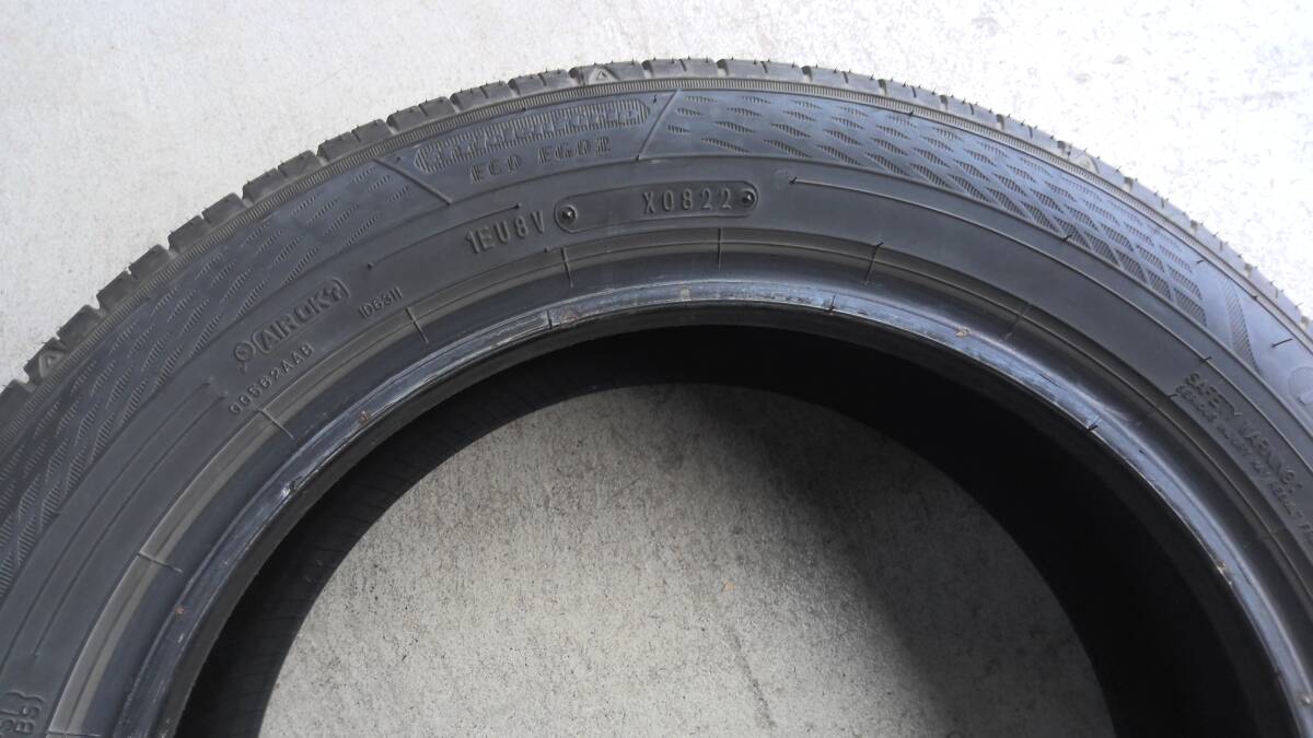 ☆★155/65R14　GOODYEAR　EfficientGrip　EG02　22年製造　1本　中古品★☆_画像5