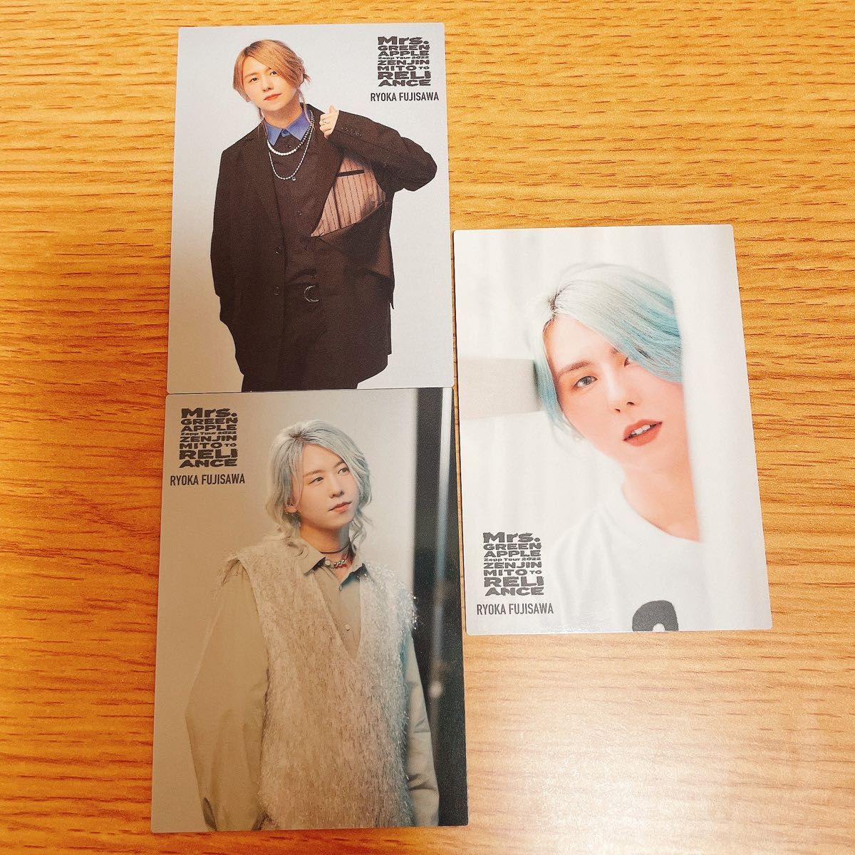 Mrs GREEN APPLE ゼンジン未到とリライアンス フォトカード 藤澤 Mrs GREEN APPLE ゼンジン未到とリライアンス フォトカード 藤澤