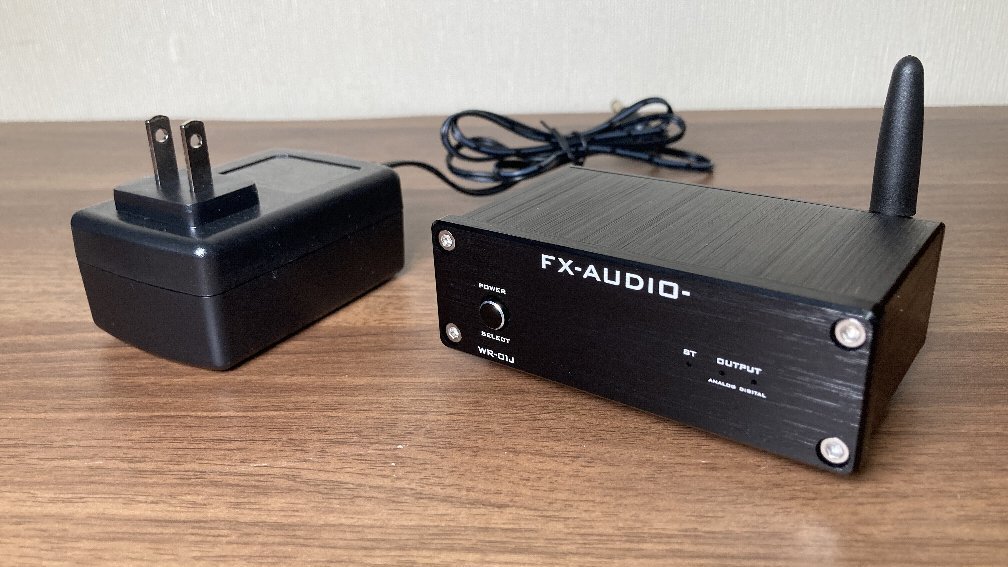 【Blutooth レシーバー】FX-AUDIO WR-01J [ブラック] 低遅延 光/同軸/RCAの3系統出力 オーディオ専用設計【AC電源アダプター付属】_画像4