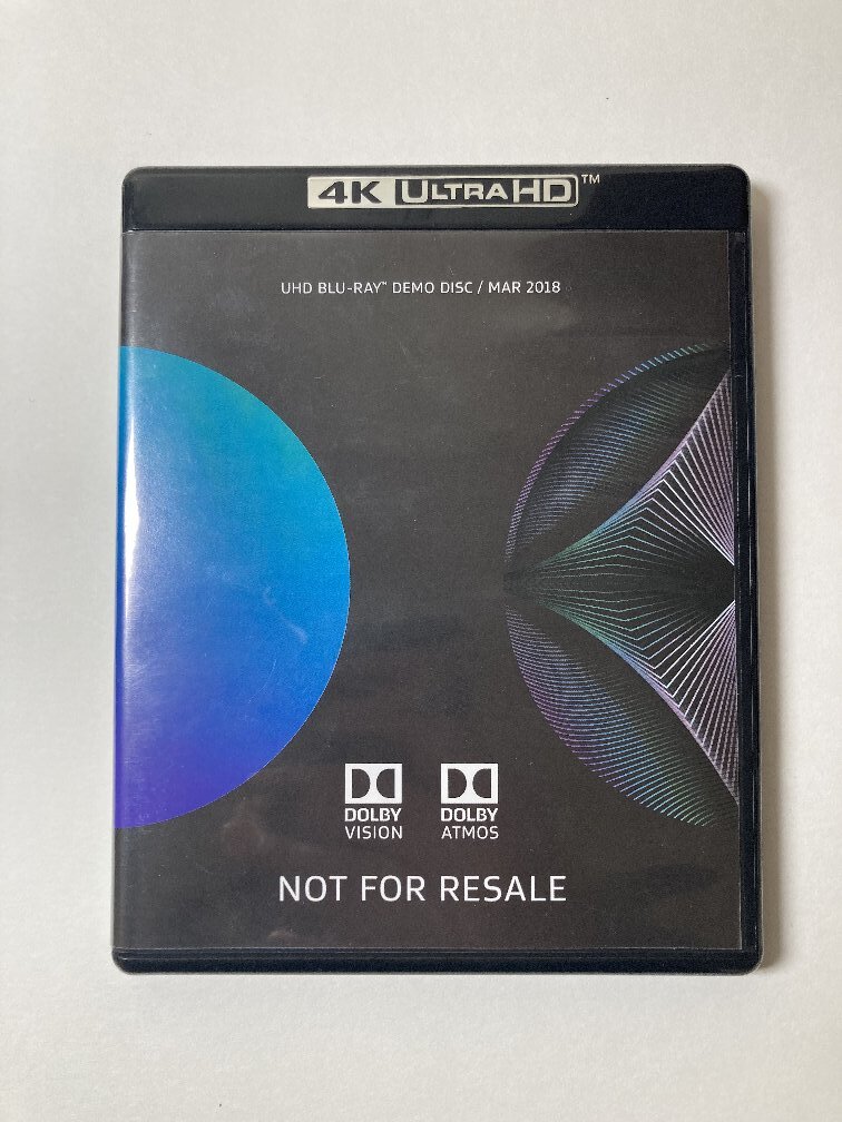 【非売品デモディスク】DOLBY VISION&DOLBY ATMOS/4K ULTRA-HD Blu-ray DEMO DISC【MAR 2018】の画像1