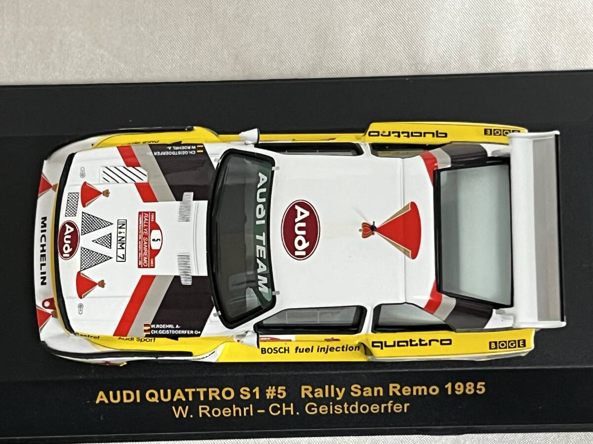 ixo 1/43 Audi quattro S1 1985 Rally * солнечный remo победа waruta-* roll 