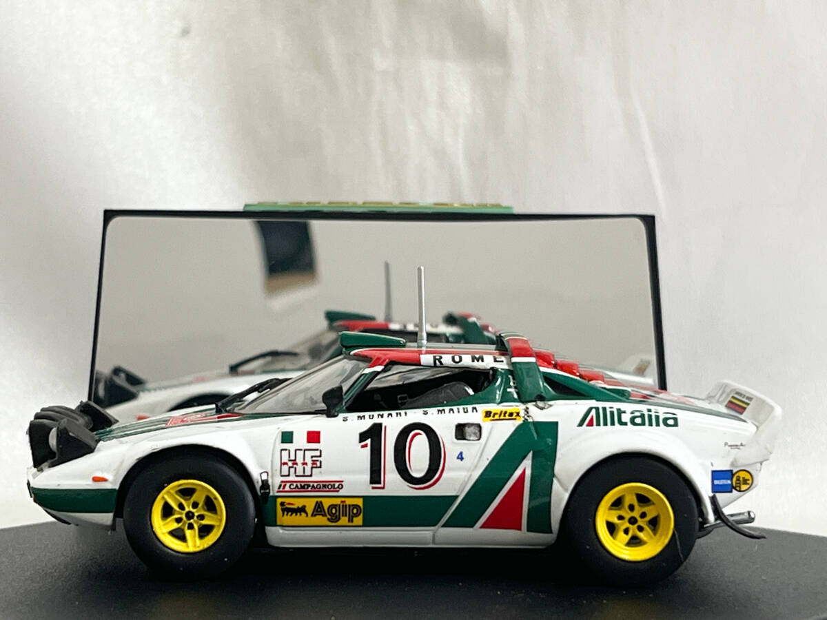  case crack equipped VITESSE 1/43 Lancia Stratos 1976 Rally * Monte Carlo victory Sand ro*mna-li