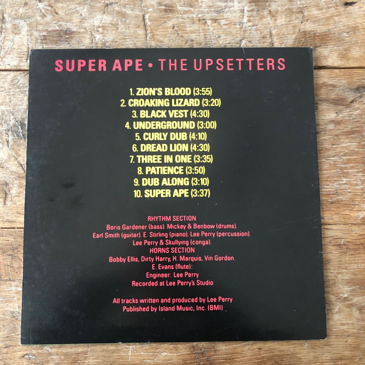 Lee Perry＆The Upsetters／Super Ape_画像2