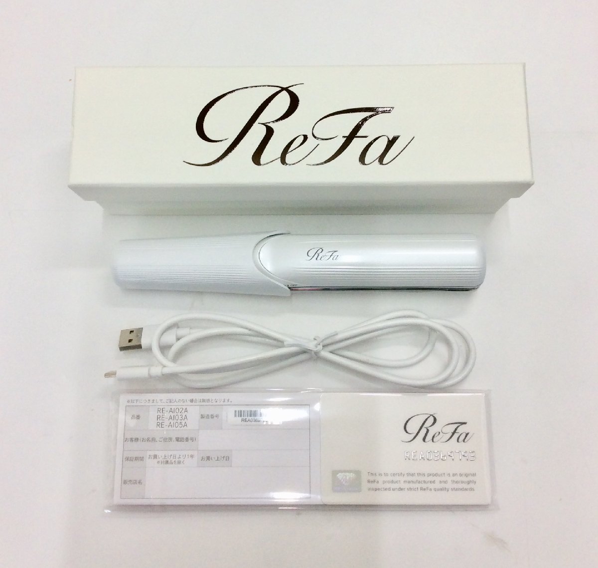 【送料無料/美品】MTG ReFa リファ ビューテック フィンガーアイロン RE-A102A ヘアアイロン K0307_画像2