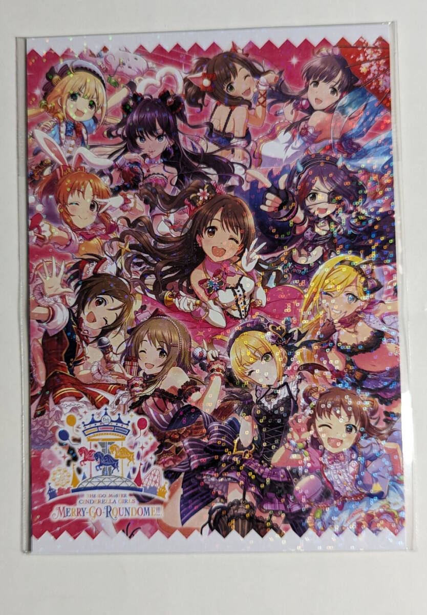 未開封 アイドルマスター シンデレラガールズ 6thライブ開催記念 西武線スタンプラリー ポストカード３枚セット アイマス デレマス_画像1