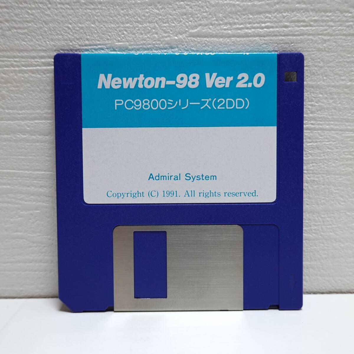 PC9800 ファイラー Newton-98V2.0 98DOS用　FD3.5インチ2DD、2HD 動作未確認 YW086_画像1