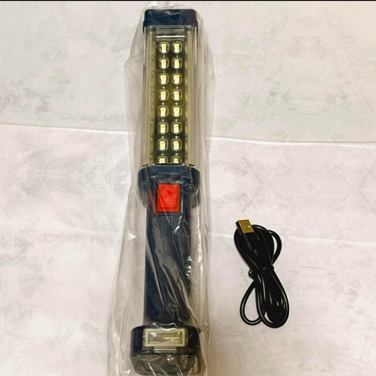 LED 作業灯 投光器 ライト 充電式 1200LM 昼白色 IPX6防水 usb充電式