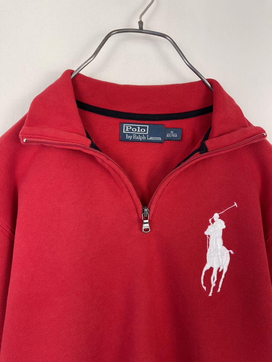 667 Ralph Lauren Polo thick reverse side nappy soft sweat pull over sweatshirt size M inscription /ML-L. absolute size reference 