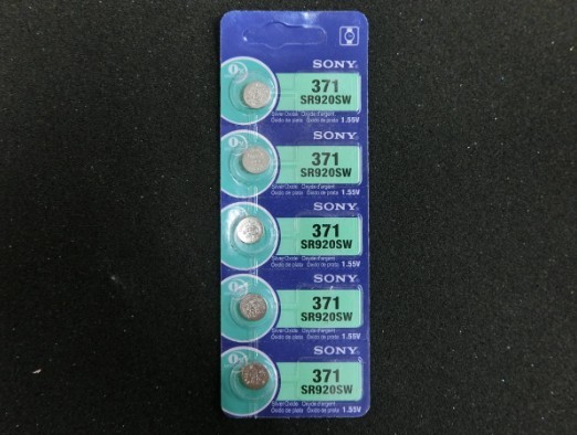 5個セット SONY ソニー  SR920SW 時計用電池 腕時計 酸化銀電池 コイン型リチウム電池 ボタン電池 コイン電池 の画像1