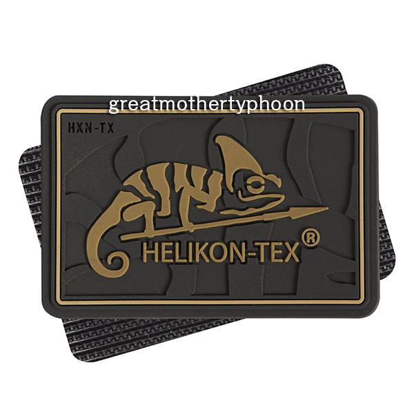 送料コミ追跡アリ◆新品◆ヘリコンテックス ベルクロ ロゴパッチ コヨーテブラウン★ポーランド HELIKON-TEX Velcro Logo Patch Brownの画像1