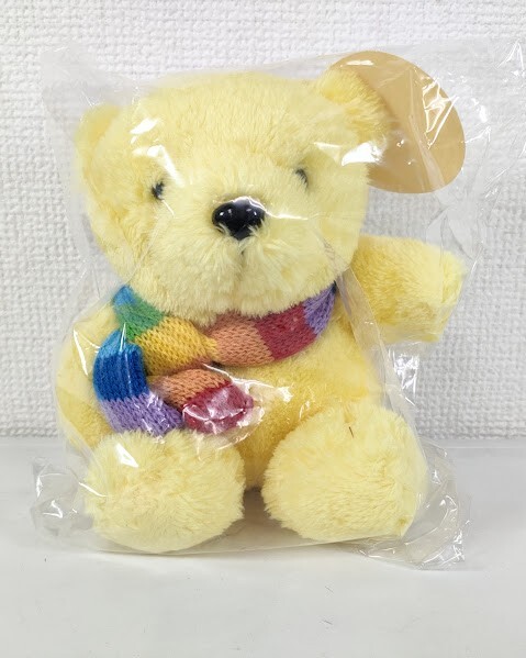 ケイジェイアイ タカシマヤ オリジナル ラブ ベア 3点 セット 白 ピンク 黄 高島屋 LOVE BEAR KJI★人形 ぬいぐるみ【中古】Fの画像3