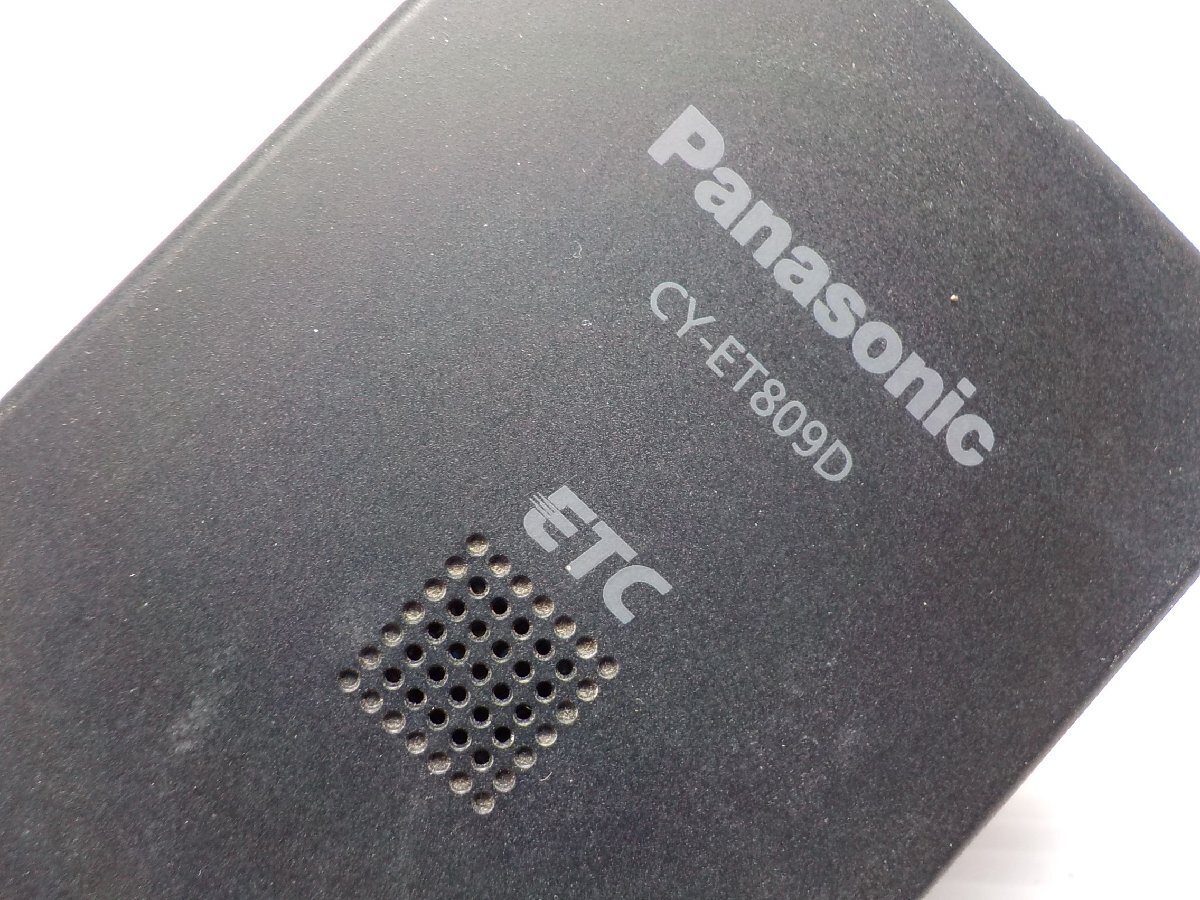 Panasonic パナソニック CY-ET809D アンテナ一体型ETC 軽自動車登録●24003718三J1708●の画像4
