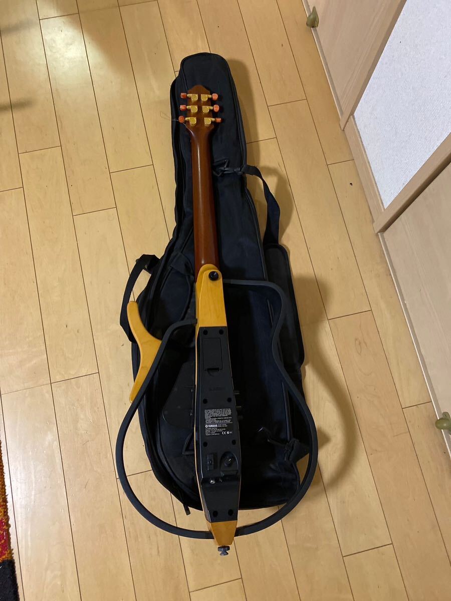YAMAHA ヤマハ サイレントギター SLG-100S ソフトケース付 付属品多々ありの画像7