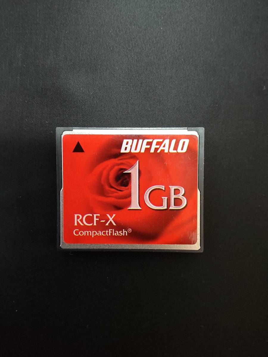 BUFFALO バッファロー RCF-X 1GB CFカード コンパクトフラッシュ_画像1