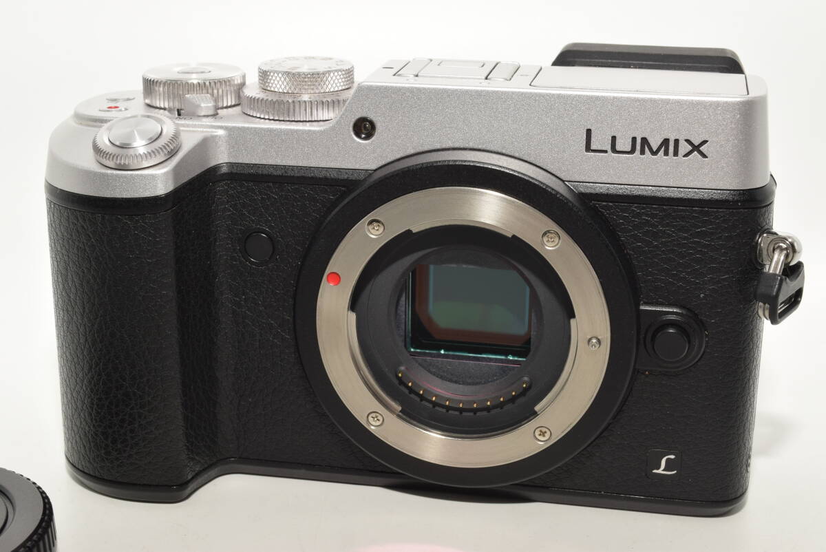 【極上品】 パナソニック ミラーレス一眼カメラ ルミックス GX8 ボディ 2030万画素 シルバー DMC-GX8-S　#6792