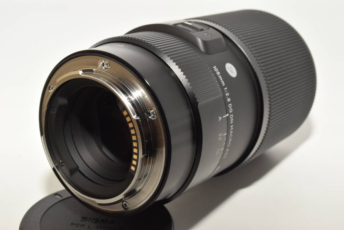 【特上品】 SIGMA シグマ Lマウント レンズ 105mm F2.8 DG DN MACRO 単焦点 望遠 フルサイズ Art ミラーレス 専用　#6801_画像3