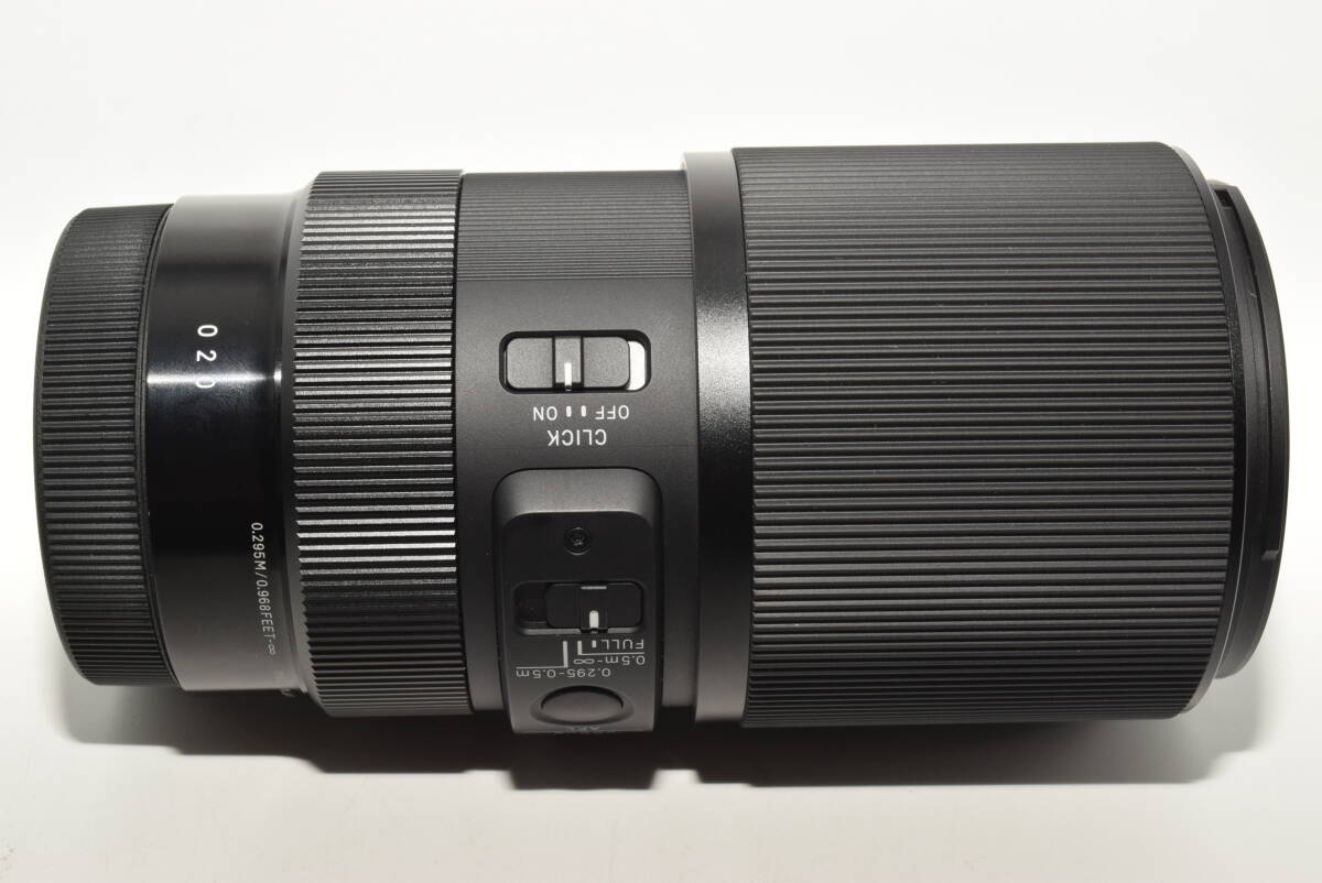 【特上品】 SIGMA シグマ Lマウント レンズ 105mm F2.8 DG DN MACRO 単焦点 望遠 フルサイズ Art ミラーレス 専用　#6801_画像6