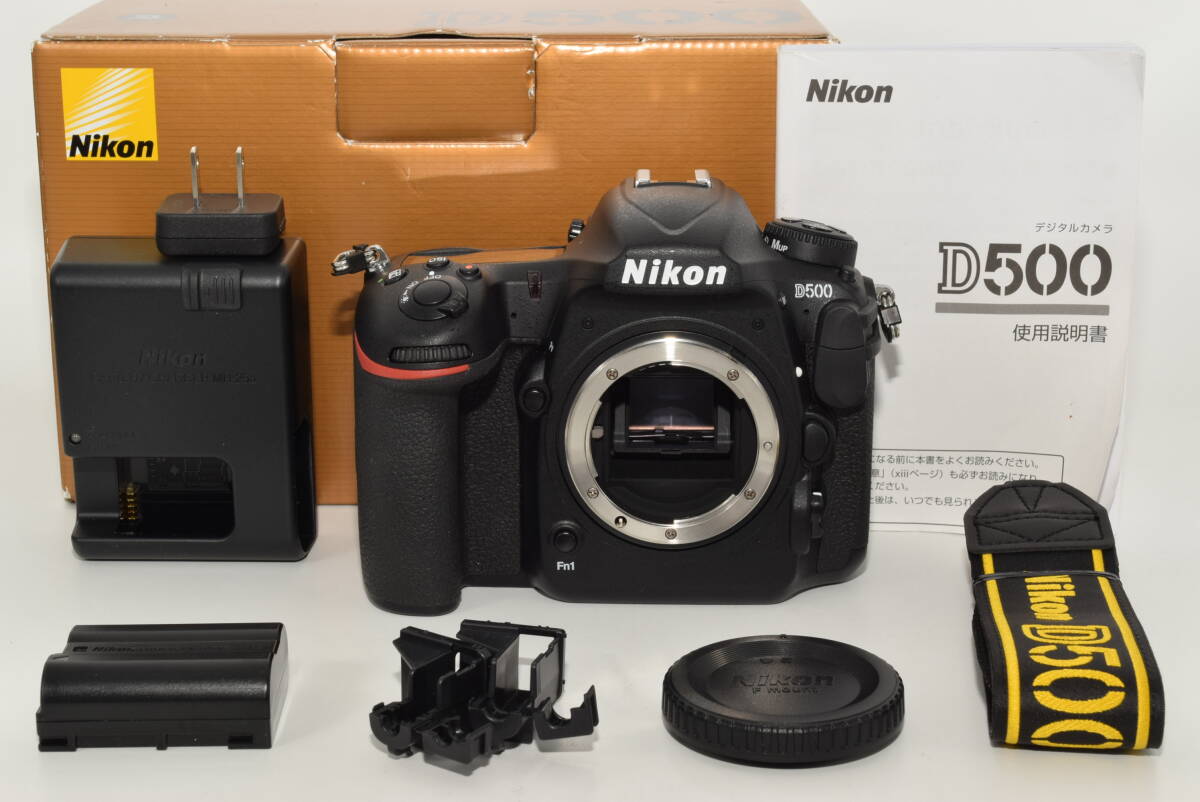 【奇跡の101ショット！】 Nikon デジタル一眼レフカメラ D500 ボディ　#6832