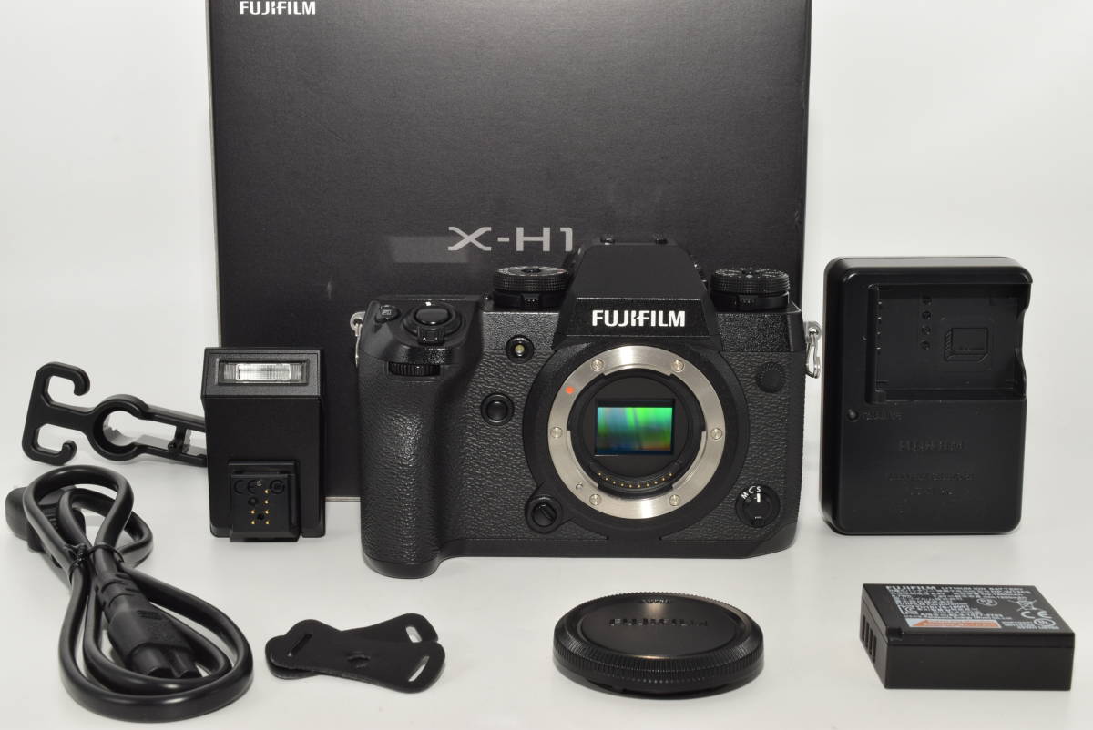 [.... 9 Schott. Special сверху товар ] FUJIFILM беззеркальный однообъективный камера X-H1 черный X-H1 #6437